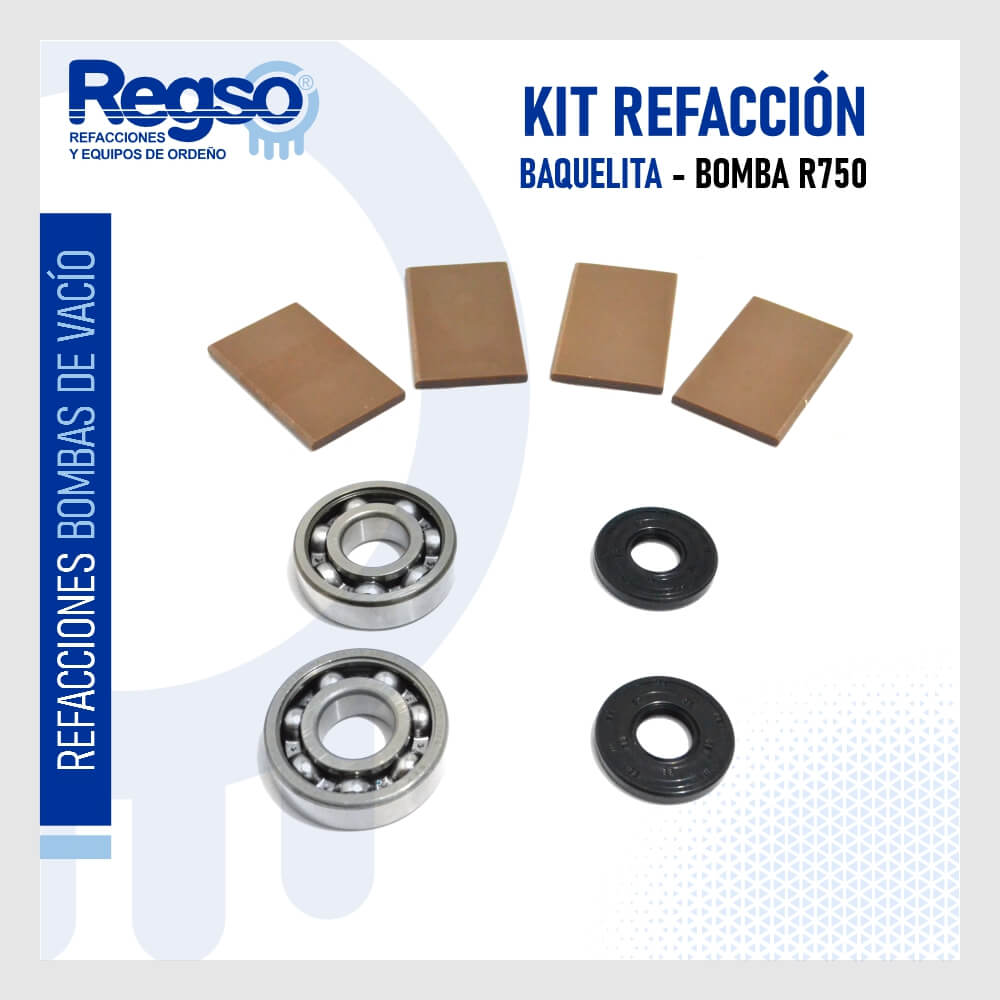 Kit Refacción Baquelita - Bomba R750