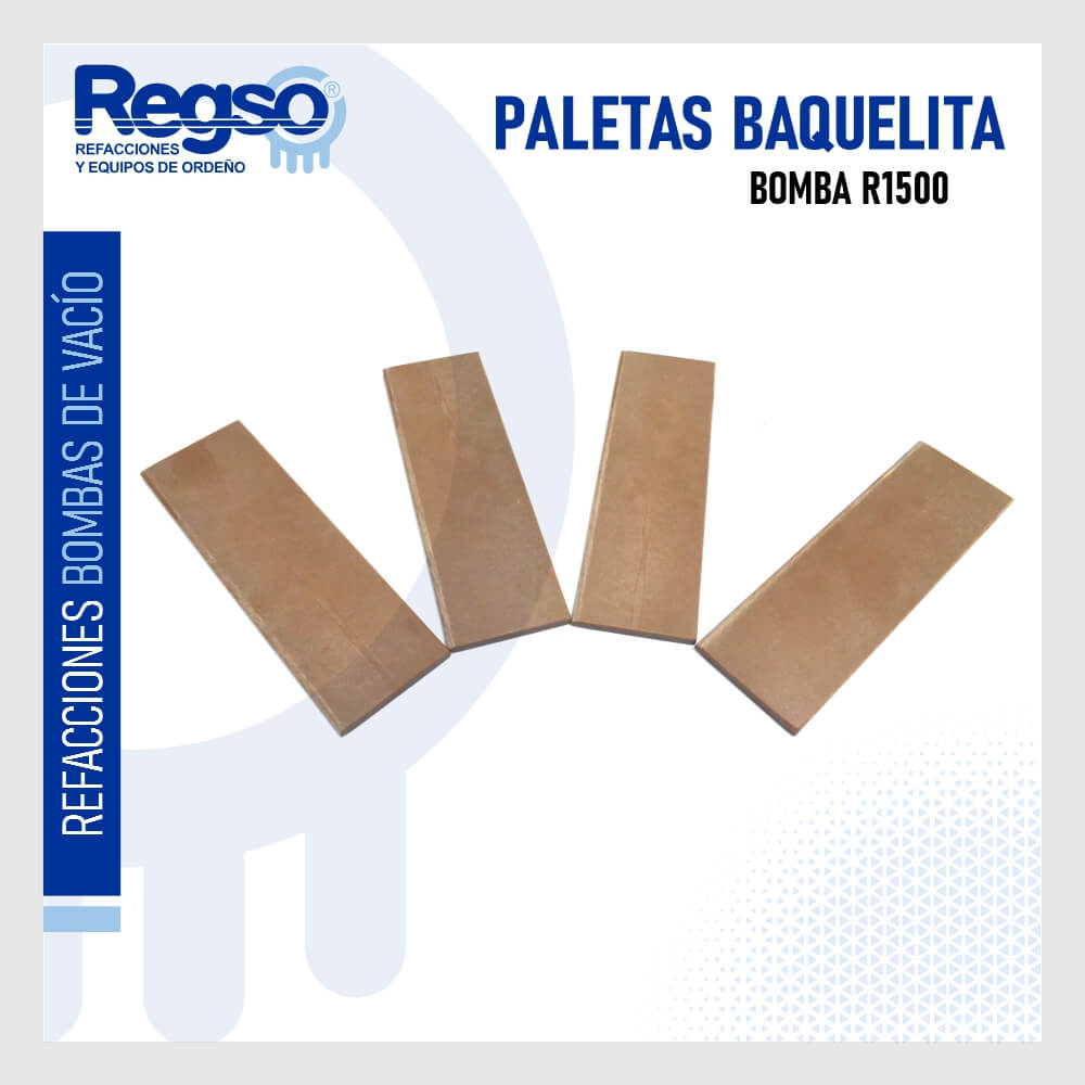 Paletas Baquelita Bomba R1500