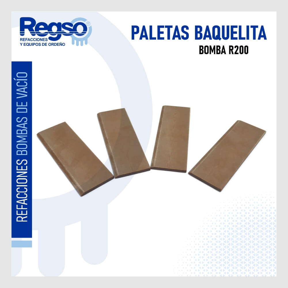 Paletas Baquelita Bomba R200