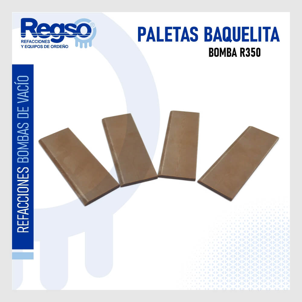 Paletas Baquelita Bomba R350