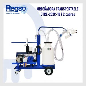 Ordeñadora transportable OTRE-202C-1B / 2 cabras