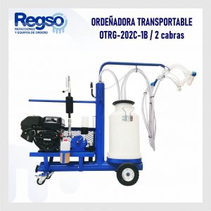 Ordeñadora transportable OTRG-202C-1B / 2 cabras