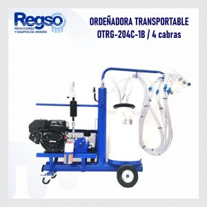 Ordeñadora transportable OTRG-204C-1B / 4 cabras