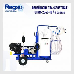 Ordeñadora transportable OTRM-284C-1B / 4 cabras
